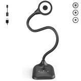 Cumpara ieftin Camera Scanner Documente A4/A3, 1944P, 30 FPS, 5MP, Autofocus, LED, Brat Pliabil, Microfon, USB, Type-C, Windows/Mac/Chromebook, Negru