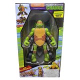 Figurina Testoasele Ninja Michelangelo Transformer Plastic Multicolor 3+ ani