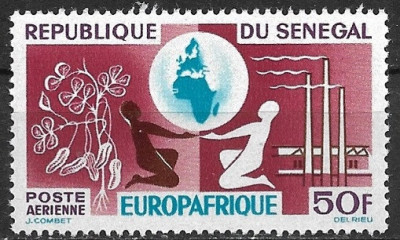B2564 - Senegal 1964 - EUROPAFRICA neuzat,perfecta stare foto