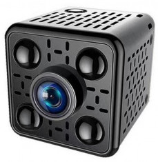 Mini Camera Spion iUni IP35, Wireless, Full HD 1080p, Audio-Video, Detectie Miscare, Night Vision foto