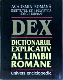 DEX. Dictionarul Explicativ al Limbii Romane (1998)