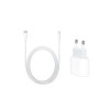 Incarcator Lightning cu Adaptor 25W USB-C Compatibil cu Iphone 12/12Pro/12 Pro Max, 13/13Pro/14/14Pro, Alb, Oem