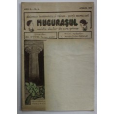 MUGURASUL , REVISTA ELEVILOR DE CURS PRIMAR , ANUL II , NR. 4 , APRILIE , 1935 , COPERTA FATA REFACUTA
