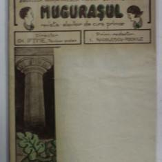 MUGURASUL , REVISTA ELEVILOR DE CURS PRIMAR , ANUL II , NR. 4 , APRILIE , 1935 , COPERTA FATA REFACUTA