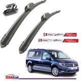 Ștergătoare TeamCar&reg; Volkswagen Caddy IV &ndash; Flat -Set față