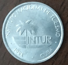 Moneda - Cuba - 1 Centavo 1988 - Rara foto