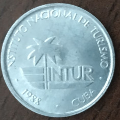 Moneda - Cuba - 1 Centavo 1988 - Rara