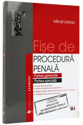 FISE DE PROCEDURA PENALA PARTEA GENERALA PARTEA SPECIALA foto