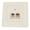 PRIZA ISDN DUBLA 8P4C INGROPATA - 01-4055
