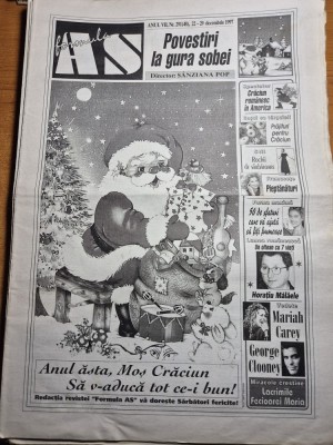 ziarul formula as 22 -29 decembrie 1997 - numar de craciun , hotatiu malaele foto