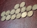 Lot 15 monede URSS / Rusia: 15 copeici 1961 - 1991, diferite [poze], Europa