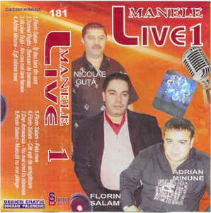 Caseta Manele Live 1, originala foto