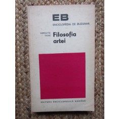 FILOSOFIA ARTEI-HIPPOLYTE TAINE