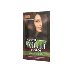 Sampon Colorant si Nuantator, Multicolor, Venita, 4.5 Deep Brown, 40g
