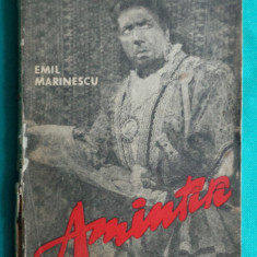 Emil Marinescu – Amintiri