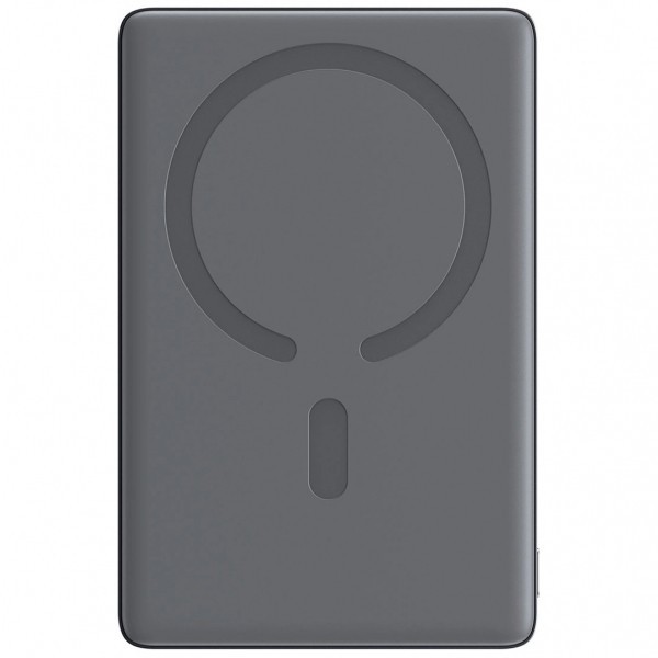 Baterie Externa Wireless Joyroom JR-PBM08, 5000mAh, 20W, PD + FQI, 1 x QI - 1 x USB-C, Gri