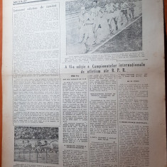 sportul popular 5 octombrie 1953-campionatele de atletism,etapa diviziei A