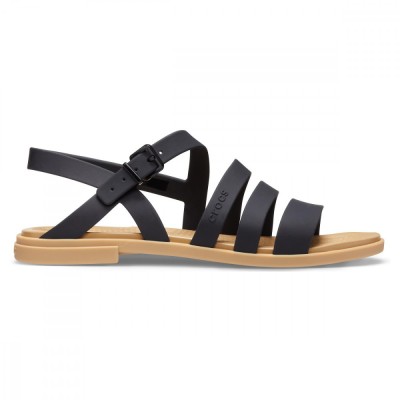 Sandale Crocs Tulum Sandal Negru - Black/Tan foto