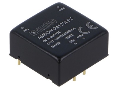 Convertor DC/DC 6W 9&amp;divide;36VDC 12VDC foto