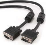 CABLU video GEMBIRD, VGA (T) la VGA (T), 10m, premium, dublu ecranat, negru, &quot;CC-PPVGA-10M-B&quot; (timbru verde 0.8 lei)