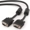 CABLU video GEMBIRD, VGA (T) la VGA (T), 5m, premium, dublu ecranat, negru, &quot;CC-PPVGA-5M-B&quot; (timbru verde 0.8 lei)