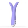 Vibrator Dublu Punct G Enjoy Aries, Stimulare Vagin/Anus, Silicon, 10 Vibratii, Reincarcabil USB, Waterproof