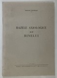 BAZELE AXIOLOGICE ALE BINELUI de ISIDOR TODORAN , 1942