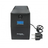 UPS 800VA/480W cu baterie 9Ah si 2 prize schuko, LCD, USB, AVR Breckner Germany