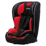 Scaun auto copil 2 in 1 Premium Plus 801 Isofix ECE R44/04, 9-36 kg - Negru/Rosu PET44440412, Petex