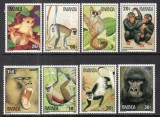 Rwanda 1978 - Maimuțe, fauna, serie neuzata