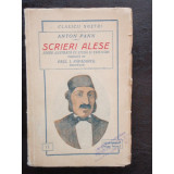 SCRIERI ALESE - ANTON PANN