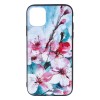 Husa iPhone 11, TPU+PC, UV Print 3D, Model Flowers, Protectie Premium