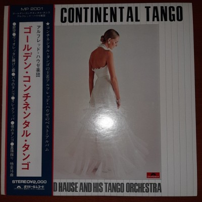 Vinil LP &amp;quot;Japan Press&amp;quot; Alfred Hause And Tango &amp;lrm;&amp;ndash; Golden Continental Tango (-VG) foto