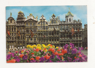 FA1 - Carte Postala - BELGIA - Bruxelles, Grand Place, circulata foto