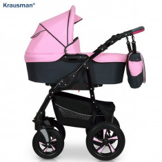 Krausman - Carucior Kraus Clasic Pink foto