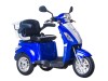 Tricicleta Electrica ZT-15-D TRILUX 900W, 48V 20Ah, 25km/h, 50km Autonomie, Fara Permis, Motorevolution - Albastru