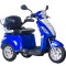 Tricicleta electrica ZT-15-D TRILUX cu EEC, motor 900W, 48V 20Ah, viteza 25km/h, autonomie 50km, nu necesita permis - Albastru