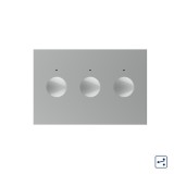 Cumpara ieftin Modul intrerupator triplu cap scara / cap cruce cu touch Livolo standard Italian, Serie noua