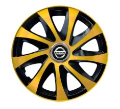 Set 4 capace roti Drift extra gold R15 pentru gama auto Nissan foto