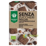 Biscuiti cu Cacao si Alune fara Zahar Ecologici/Bio 200g