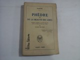 PHEDRE OU DE LA BEAUTE DES AMES - PLATON - Payot, Paris 1922