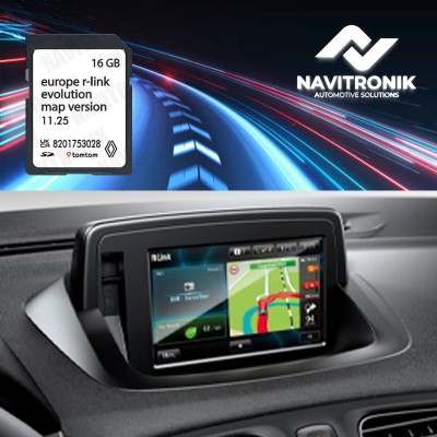 Card navigatie R-LINK Evolution Europa 2024 pentru Renault Espace (2014-2016) foto