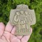 CRUCIFIX VINTAGE DIN BRONZ MASIV