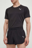 Puma pantaloni scurți de alergare Run Favourite Split culoarea negru, 523157