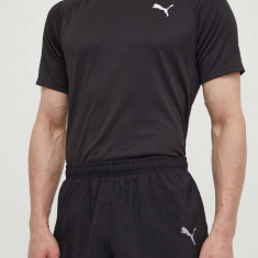 Puma pantaloni scurți de alergare Run Favourite Split culoarea negru, 523157