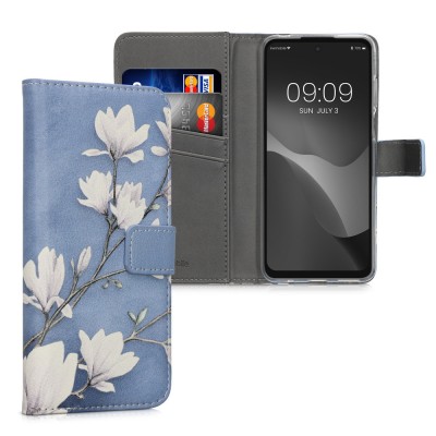 Husa Kwmobile pentru Motorola Moto E32/Moto E32s, Piele ecologica, Multicolor, 58663.02 foto