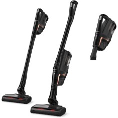 Aspirator vertical Miele Triflex HX2 125 Gala Edition, 3 in 1, 25,2 V, 192 W, perie electrica, Negru obsidian