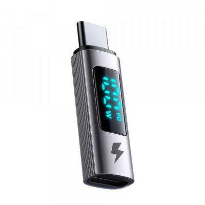 Adaptor Date si Incarcare USB-C - USB-C McDodo OT-6090 Wales Display, Negru foto