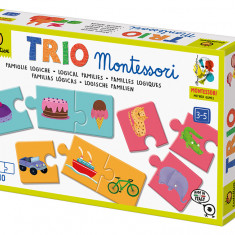 Joc de logica TRIO MONTESSORI - Asocieri, Ludattica, 3 - 5 ani