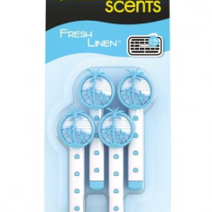 Odorizant California Scents® Vent Stick Air Freshener Fresh Linen 4 Pack AMT34-036